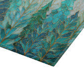 Winter Pines – Christmas Forest Schneidebrett (Ecke)