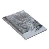 Winter Pines Notebook Notizblock (Rechte Seite)