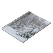 Winter Pines Notebook Notizblock (Linke Seite)