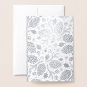 Winter Pines Weihnachten | Foto Folienkarte (Rückseite mit Umschlag)