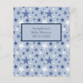 Winter Pinguin Kinderdusche Vorhersagen und Ratsch (Rückseite)