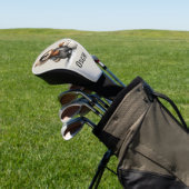 Winter-Pinguin mit Schneemann-Design Golf Headcover (In SItu)