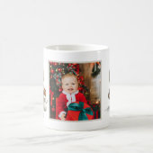 Winter-Pinguin mit Schneemann-Design Kaffeetasse (Mittel)