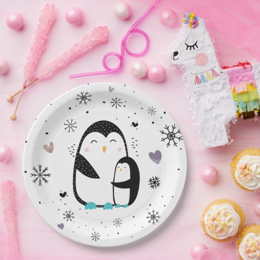 Winter Pinguin Paper Teller (Party)