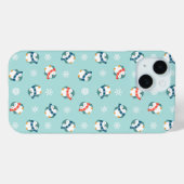 Winter Pinguin Phone Case (Rückseite (Horizontal))