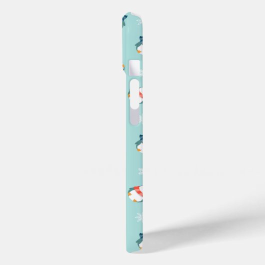 Winter Pinguin Phone Case (Rückseite / Links)