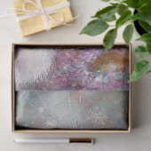 Winter Pink Floral Cut Decoupage Craft Papier (Geschenk)