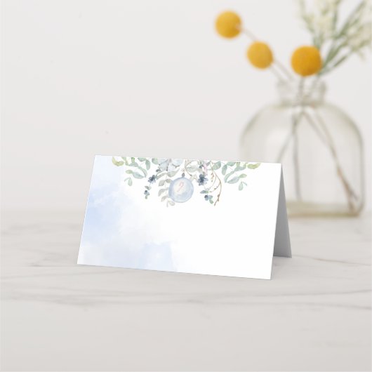 Winter-Platzkarte Platzkarte (Rückseite)