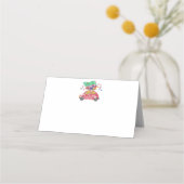 Winter-Platzkarte Platzkarte (Rückseite)