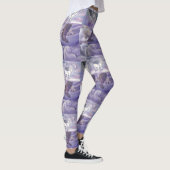 Winter Polar Bären Art Collage Leggings (Rechts)