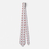 Winter Polar Bären Weihnachten Krawatte (Vorderseite)