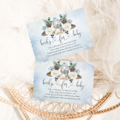 Winter Polar Bärenjunge Babydusche Bücher für Baby Begleitkarte