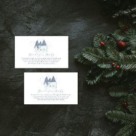 Winter Polar Bear Books For Baby Shower  Begleitkarte