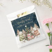 Winter Polar Bear Snowflake Babydusche Geschenktütchen (Versiegelt)