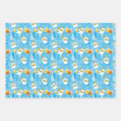 Winter-Polar-Wrapping Paper Set 3 Geschenkpapier Set (Vorderseite)