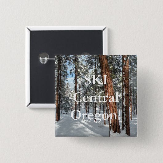 Winter Ponderosa Button (Vorne & Hinten)