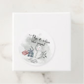 Winter Pop, wenn sie Pop Baby Dusche Geschenkanhänger (Beispiel)