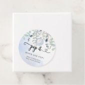 Winter Pop, wenn sie Pop Baby Dusche Geschenkanhänger (Beispiel)