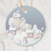 Winter Pop, wenn sie Pop Baby Dusche Geschenkanhänger (Rückseite)