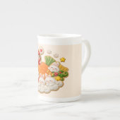 Winter Porzellantasse (Vorderseite Rechts)