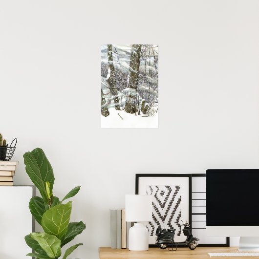 Winter Poster (Heimbüro)