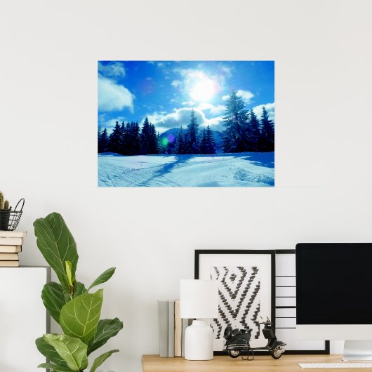 Winter Poster (Heimbüro)