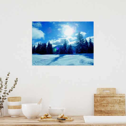 Winter Poster (Küche)