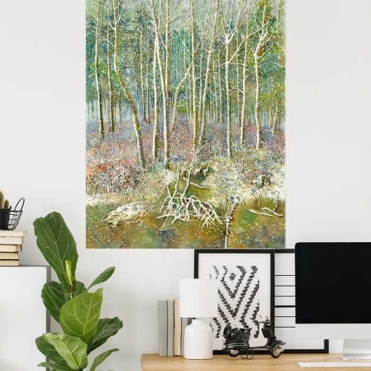 Winter Poster (Heimbüro)