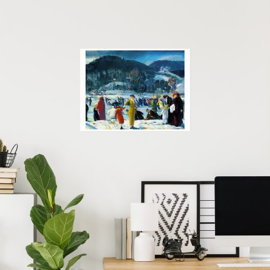 Winter Poster (Heimbüro)