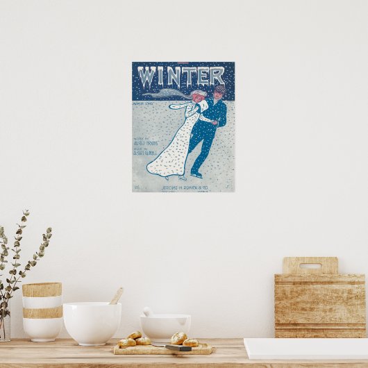 Winter Poster (Küche)