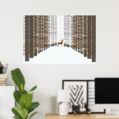 Winter Poster (Heimbüro)