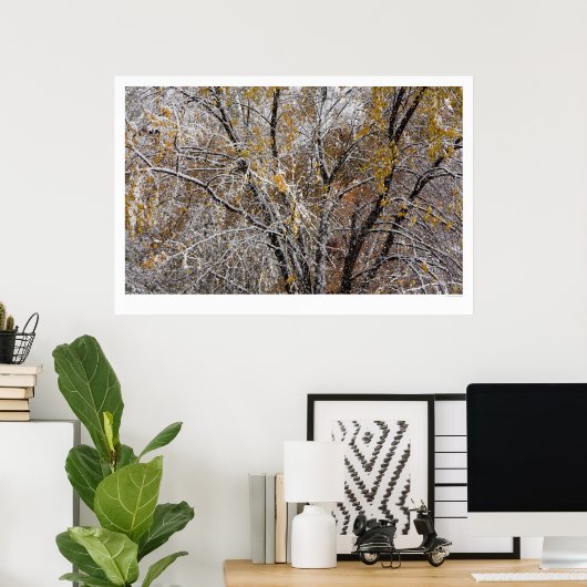 Winter Poster (Heimbüro)