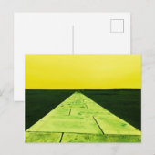 Winter Postkarte (Vorne/Hinten)