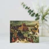 Winter Postkarte (Stehend Vorderseite)