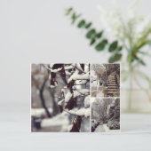 Winter Postkarte (Stehend Vorderseite)
