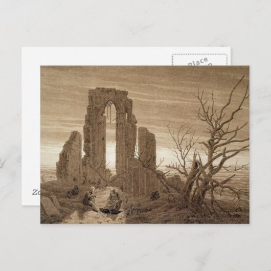 Winter Postkarte (Vorne/Hinten)