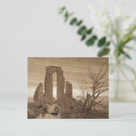 Winter Postkarte (Stehend Vorderseite)