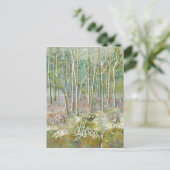 Winter Postkarte (Stehend Vorderseite)