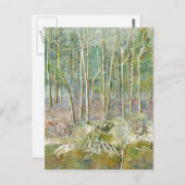 Winter Postkarte (Vorne/Hinten)