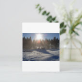 Winter Postkarte (Stehend Vorderseite)