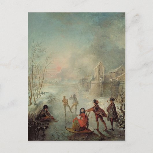 Winter Postkarte (Vorderseite)