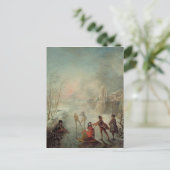 Winter Postkarte (Stehend Vorderseite)