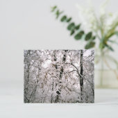 Winter Postkarte (Stehend Vorderseite)