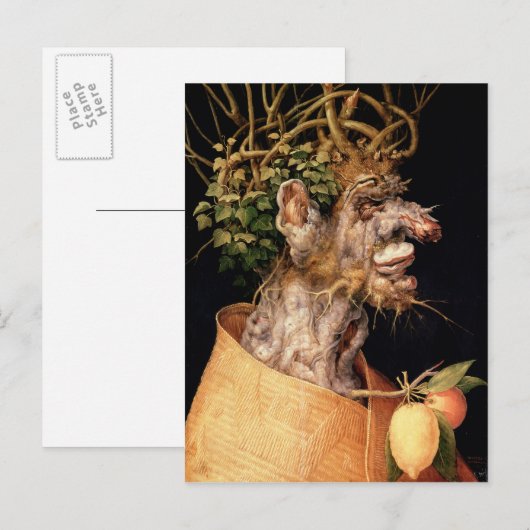 Winter, Postkarte (Vorne/Hinten)