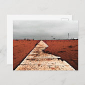 Winter Postkarte (Vorne/Hinten)