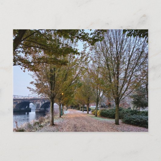 Winter Postkarte (Vorderseite)