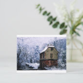 Winter Postkarte (Stehend Vorderseite)