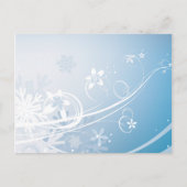 Winter Postkarte (Vorderseite)