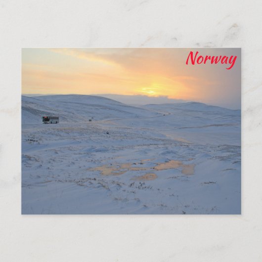 Winter Postkarte (Vorderseite)