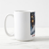 Winter Princess Custom Holiday Kaffeetasse (Links)